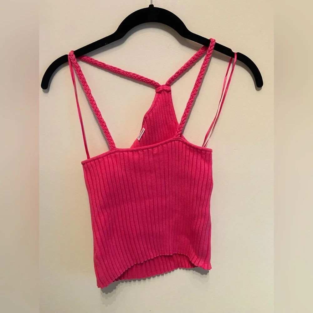 525 Pink Cropped Top - Picture 2 of 5